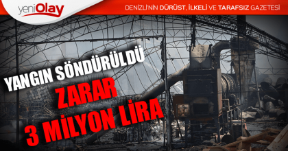 YANGIN SÖNDÜRÜLDÜ