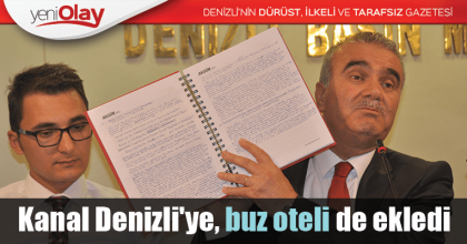 Kanal Denizli'ye, buz oteli de ekledi