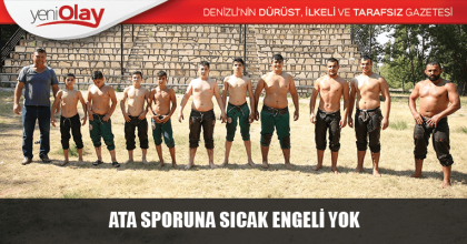 ATA SPORUNA SICAK ENGELİ YOK