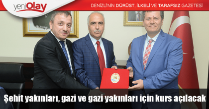 Şehit yakınları, gazi ve gazi yakınları için kurs açılacak