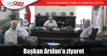 Başkan Arslan’a ziyaret