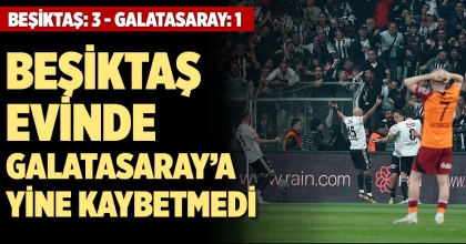 SPOR TOTO SÜPER LİG: BEŞİKTAŞ: 3 - GALATASARAY: 1 
