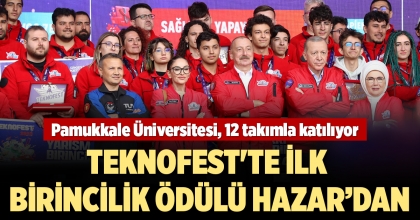 TEKNOFEST'TE İLK BİRİNCİLİK ÖDÜLÜ HAZAR’DAN
