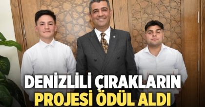 Denizlili Çırakların Projesi Ödül Aldı