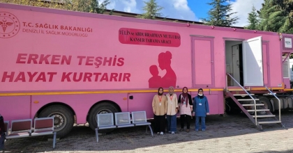 MOBİL KANSER TARAMA TIRI SAHADA