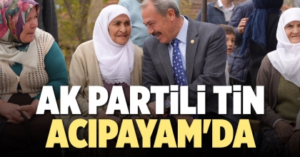 AK PARTİLİ TİN, ACIPAYAM'DA