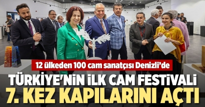 Türkiye'nin ilk cam festivali 7. kez kapılarını açtı