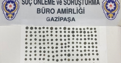 ROMA DÖNEMİNE AİT SİKKELERLE YAKALANDI