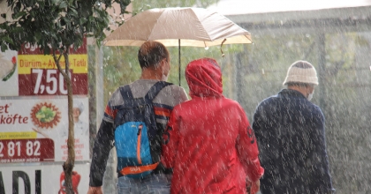 AYDIN'A GÖKGÜRÜLTÜLÜ SAĞANAK YAĞIŞ UYARISI