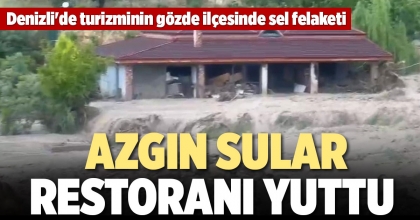 PAMUKKALE'DE SEL FELAKETİ