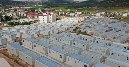 BAYRAMPAŞA BELEDİYESİ’NDEN 500 KONUTLUK KONTEYNER KENT  