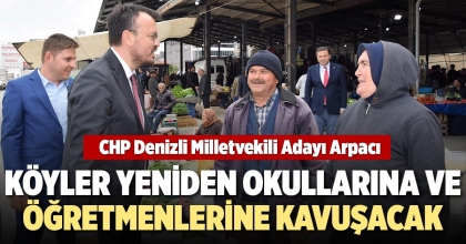 KÖYLER YENİDEN OKULLARINA VE ÖĞRETMENLERİNE KAVUŞACAK