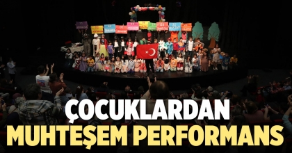 ÇOCUKLARDAN MUHTEŞEM PERFORMANS