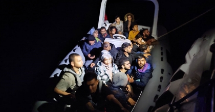 DATÇA’DA 20 GÖÇMEN YAKALANDI  