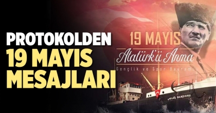 DENİZLİ PROTOKOLÜNDEN 19 MAYIS MESAJLARI