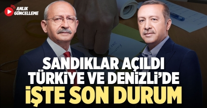 TÜRKİYE VE DENİZLİ SEÇİM SONUÇLARI! 