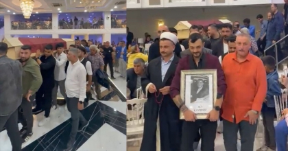 DÜĞÜNE DAMADIN TABUTUYLA GELDİLER