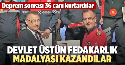 Denizli İtfaiyesi'ne Devlet Üstün Fedakarlık Madalyası 
