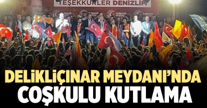 DELİKLİÇINAR MEYDANI'NDA COŞKULU KUTLAMA