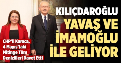 KILIÇDAROĞLU, YAVAŞ VE İMAMOĞLU İLE GELİYOR