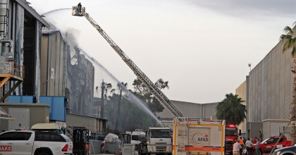 LÜKS YAT VE TEKNELERİN BULUNDUĞU TERSANE YANGINI 3 SAATTE SÖNDÜRÜLDÜ