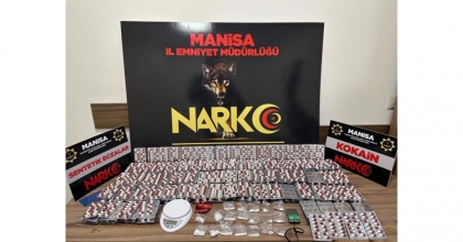 MANİSA'DA UYUŞTURUCU SATICILARINA DARBE 