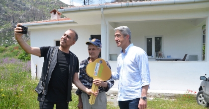 MARMARİS BELEDİYESİ VE AHBAP İŞBİRLİĞİYLE EVLERİNE KAVUŞTULAR  