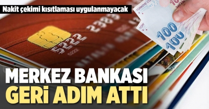 MERKEZ BANKASI GERİ ADIM ATTI