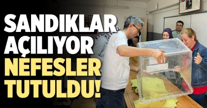 SANDIKLAR AÇILIYOR