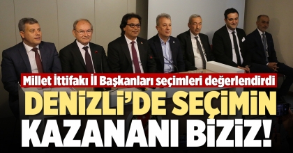 DENİZLİ’DE SEÇİMİN KAZANANI BİZİZ!