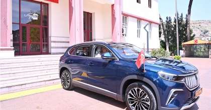 YERLİ VE MİLLİ OTOMOBİL TOGG AYDIN VALİLİĞİ'NDE  