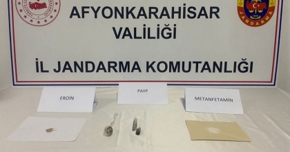 YOL DENETİMİNDE UYUŞTURUCU YAKALANDI