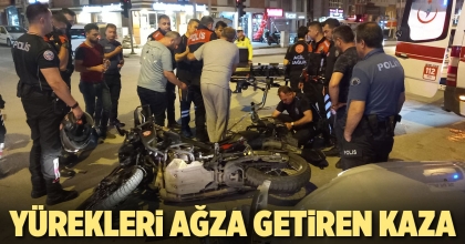 YÜREKLERİ AĞZA GETİREN KAZA