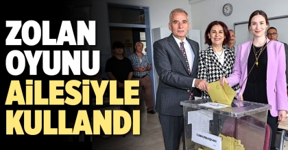 ZOLAN OYUNU AİLESİYLE KULLANDI