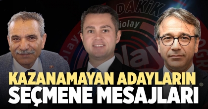 KAZANAMAYAN ADAYLARIN SEÇMENE MESAJLARI