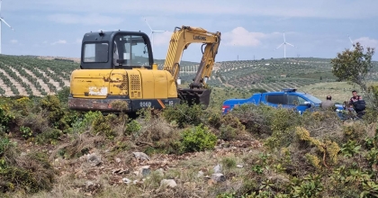 HAZİNE ARAZİSİNDE İZİNSİZ YER AÇIYORDU