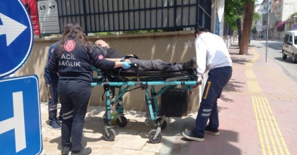 “AYIKKEN AYAKTA SARHOŞKEN HASTANEDE”