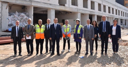 AYDIN ŞEHİR HASTANESİ’NDE İNŞAAT 24 SAAT SÜRÜYOR