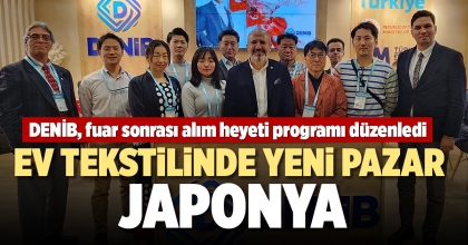 EV TEKSTİLİNDE YENİ PAZAR JAPONYA