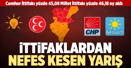 İTTİFAKLARDAN NEFES KESEN YARIŞ