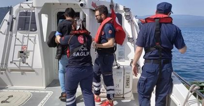 RAHATSIZLANAN GEMİ PERSONELİNE TIBBİ TAHLİYE  