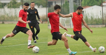 GÖZTEPE, BODRUMSPOR MAÇININ HAZIRLIKLARINA BAŞLADI   