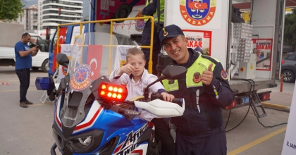 JANDARMADAN 11 BİN 775 ÖĞRENCİYE TRAFİK EĞİTİMİ