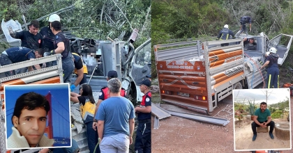 FRENİ BOŞALAN KAMYONET CAN ALDI