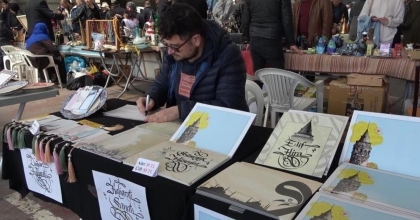 13 YILDIR KALİGRAFİ YAPIYOR