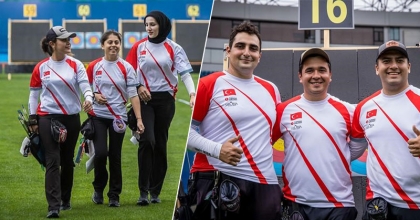 BÜYÜKŞEHİR OKÇULARININ BULUNDUĞU MİLLİ TAKIM DÜNYA ÜÇÜNCÜSÜ OLDU  