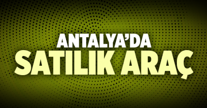 Satılık Araba Antalya İlanı