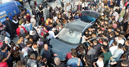 TOGG’U DAVUL ZURNAYLA KARŞILADILAR