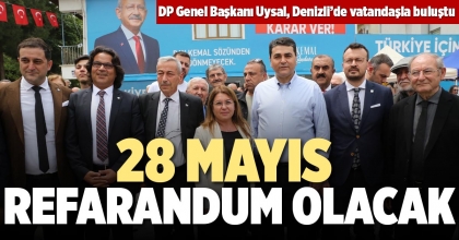 28 MAYIS REFARANDUM OLACAK