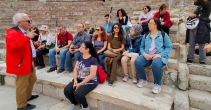 ANTİK KENT GEZİSİ BELGESELE KONU OLDU